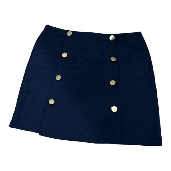 LOFT Dresses & Skirts - 👗 LOFT Travis Skirt - Navy Blue, Size 12 Petite (NWT) 🌟